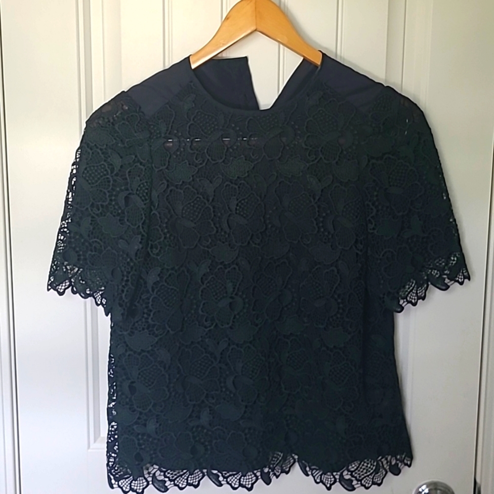 Floral Crochet Top